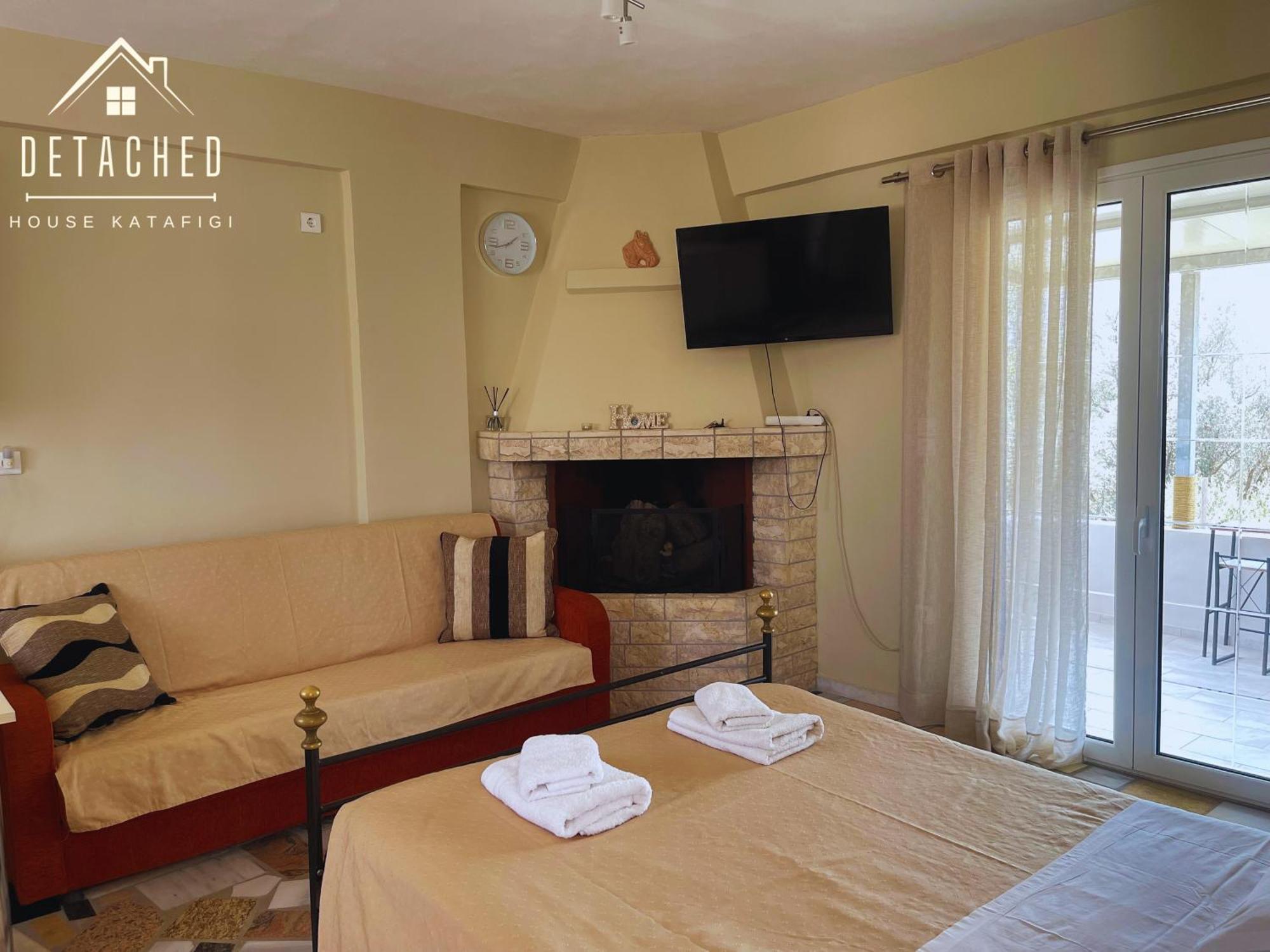 Palaiá Fókaia Detached House Katafigi 빌라 외부 사진